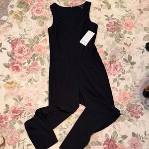 NWT- Athleta Brooklyn Jumpsuit Black Jumpsuit